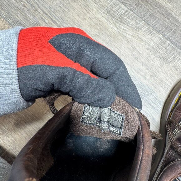 Dr. Martens Brown Leather Chunky Oxford Shoes Women's Size 9 - Picture 5 of 7